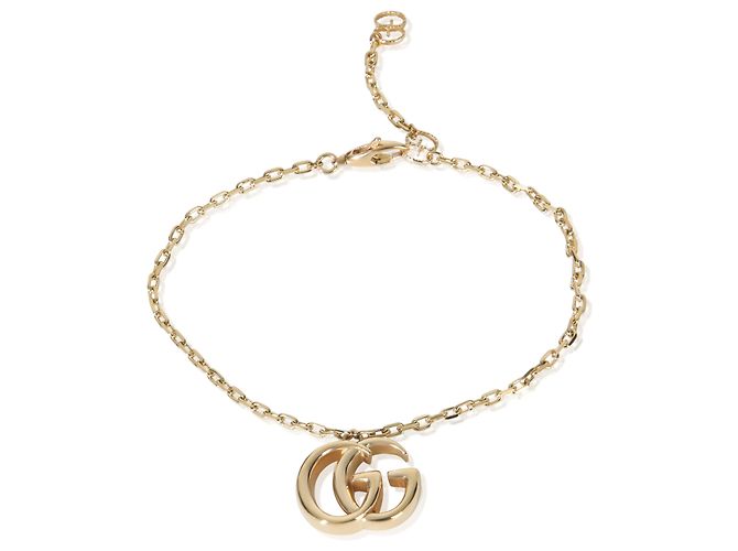 Bracciale Charm GG Marmont in Oro Giallo Gucci - vista 3