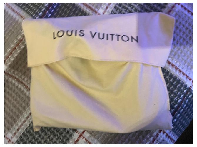Borsa Louis Vuitton in pelle Taiga Brazza Nero - vista 7