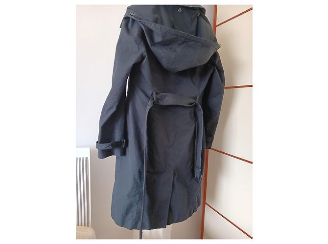 Burberry Trench coat com forro removível Preto - vista 2