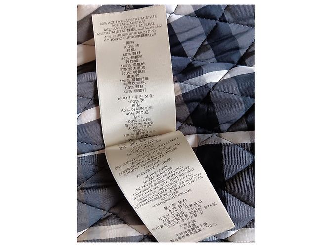 Burberry Trench coat com forro removível Preto - vista 7