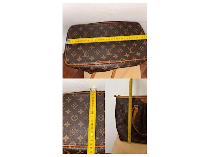 Borsa Louis Vuitton Monogram Palermo PM Marrone - vista 16