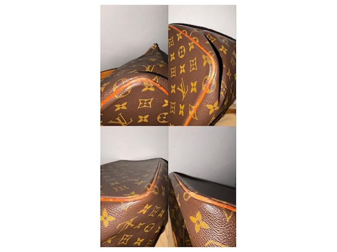 Borsa Louis Vuitton Monogram Palermo PM Marrone - vista 4