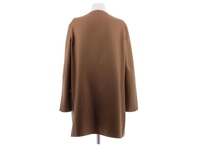 Jil Sander Giacca camel in cashmere Cammello - vista 2