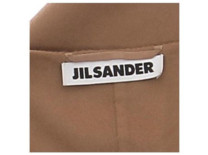 Jil Sander Giacca camel in cashmere Cammello - vista 5