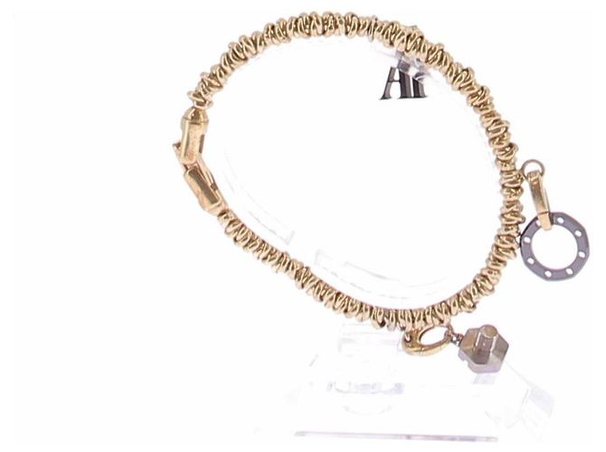 Audemars Piguet Pulseira dourada com charms - vista 4
