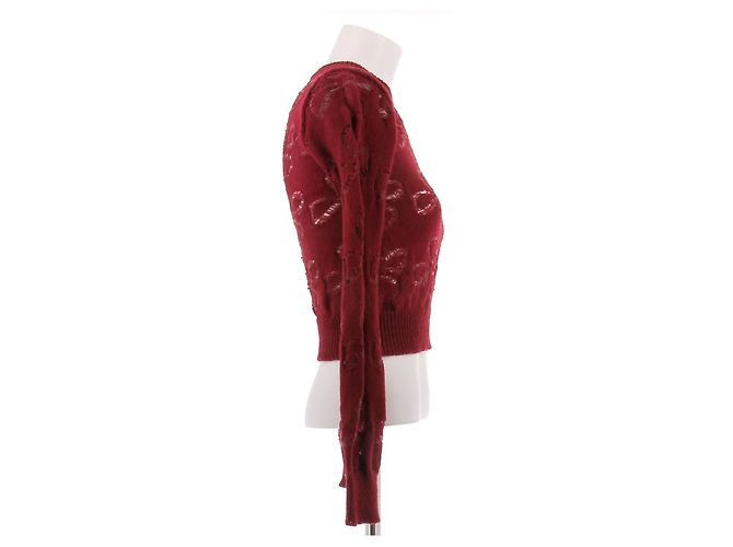 Suéter de lana rojo Comme Des Garcons Roja - vista 3