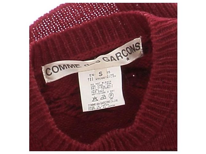 Suéter de lana rojo Comme Des Garcons Roja - vista 5