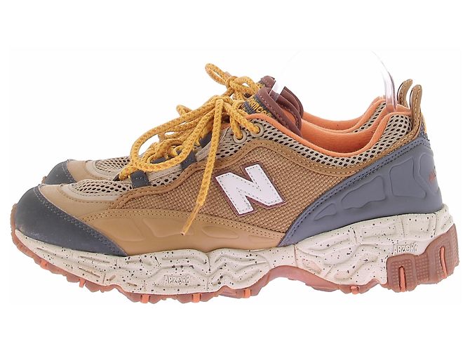 New Balance Tênis "801" amarelo e marrom - vista 3