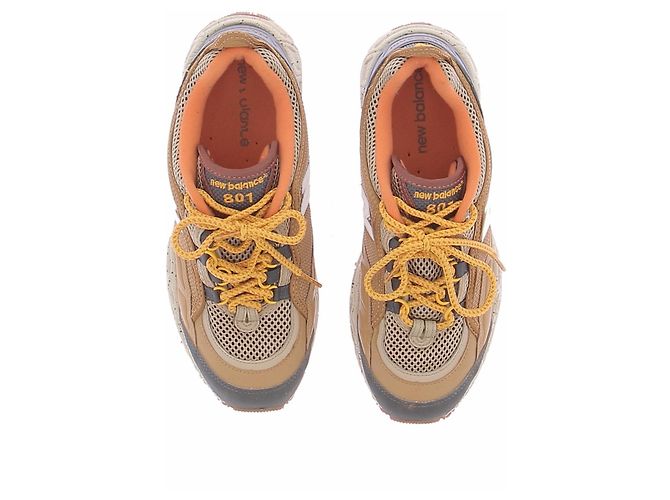 New Balance Tênis "801" amarelo e marrom - vista 6
