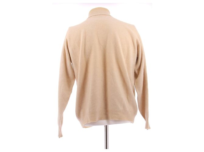 Yves Saint Laurent Suéter beige de cachemira - vista 2