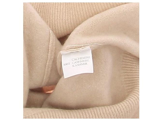 Yves Saint Laurent Suéter beige de cachemira - vista 6