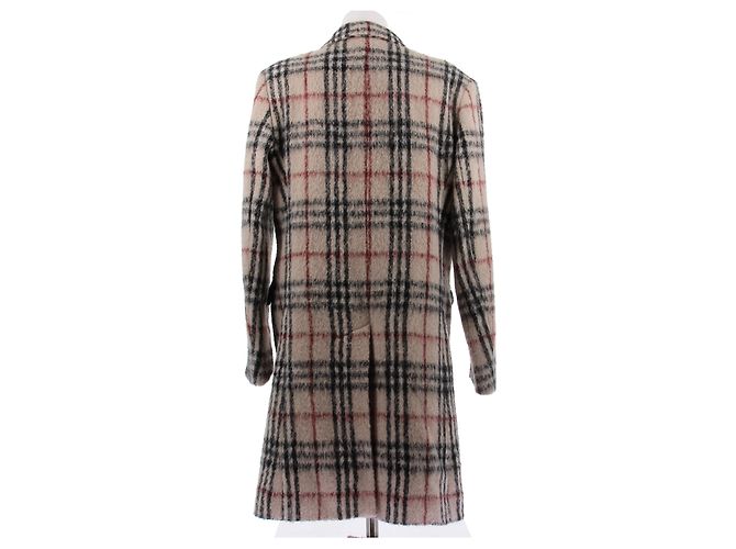 Burberry Abrigo de lana tartán - vista 2