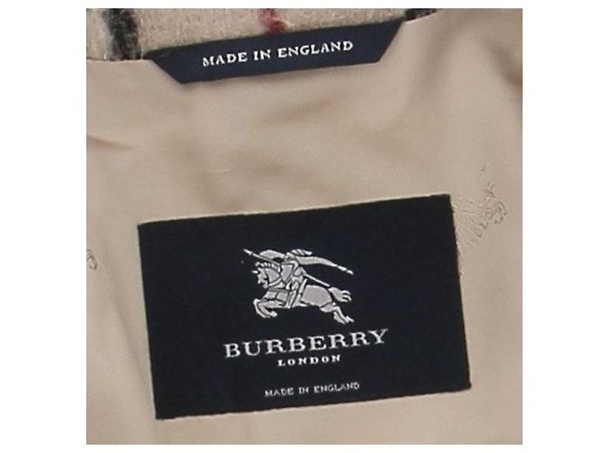 Burberry Abrigo de lana tartán - vista 5