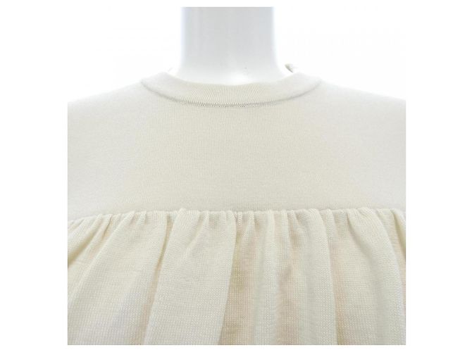 Tejido de mezcla de cachemira Louis Vuitton Rosa Beige - vista 6