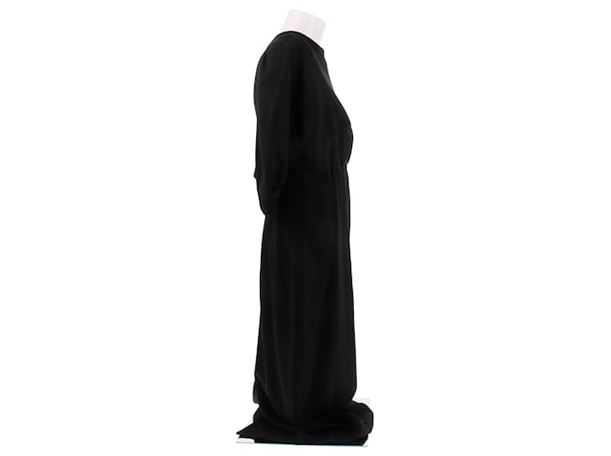 Prada Schwarzes langes Kleid - vista 3