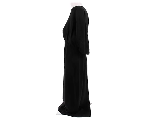 Prada Schwarzes langes Kleid - vista 4