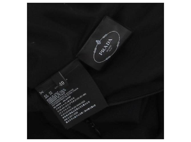 Prada Schwarzes langes Kleid - vista 7