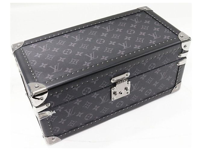 Schmuckbox Accessoires Monogram Eclipse Louis Vuitton M44127 Schwarz - Ansicht 3