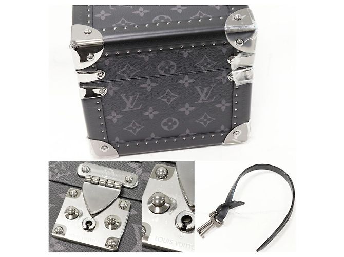 Schmuckbox Accessoires Monogram Eclipse Louis Vuitton M44127 Schwarz - Ansicht 6