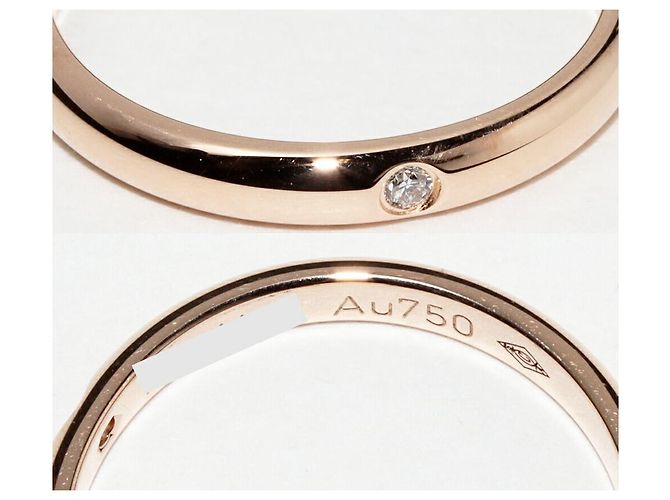 Love Cartier 1895 Ehering aus Au750 mit Diamant, Größe 48 Golden - Ansicht 5