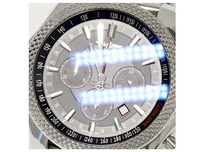 Orologio automatico Breitling Bentley quadrante nero A25368 - vista 6
