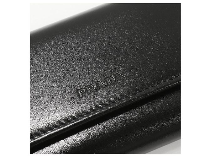 Prada Vitello Box 6 Key Case Calf Nero M25U Black - view 5