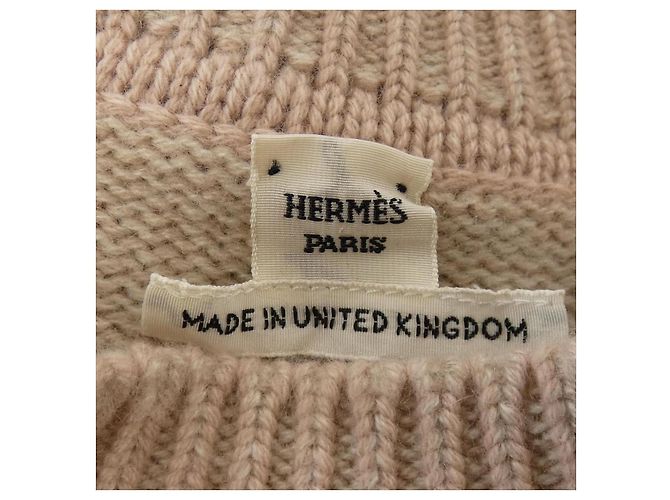 Hermès 3H2601D134 Tejido de Cachemira Rosa - vista 4