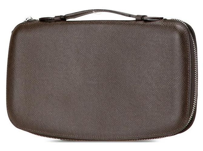 Portafoglio lungo Organizer Atoll Taiga Louis Vuitton Marrone - vista 2