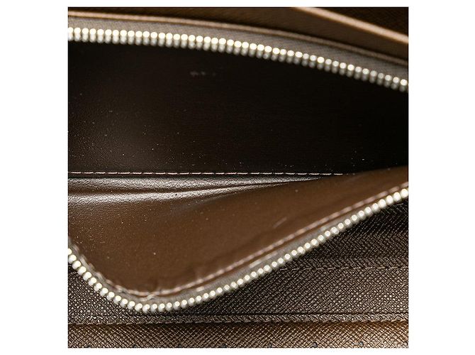 Portafoglio lungo Organizer Atoll Taiga Louis Vuitton Marrone - vista 7