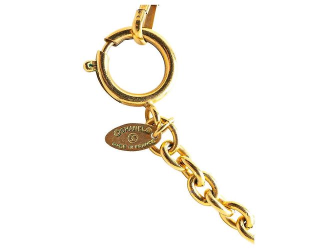 Timeless Collar Coco Mark de Chanel Dorado - vista 3