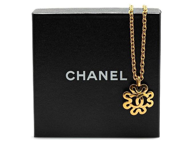 Timeless Collar Coco Mark de Chanel Dorado - vista 4
