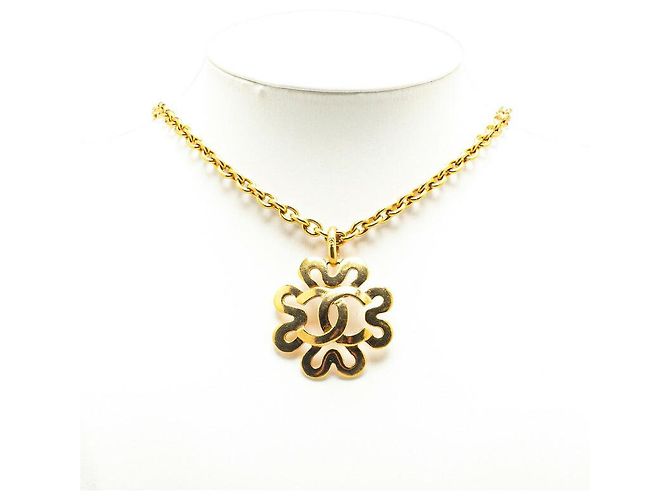 Timeless Collar Coco Mark de Chanel Dorado - vista 5