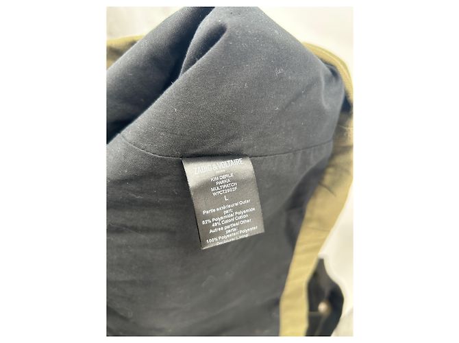 Giacca in cotone kaki Zadig & Voltaire L Cachi - vista 6