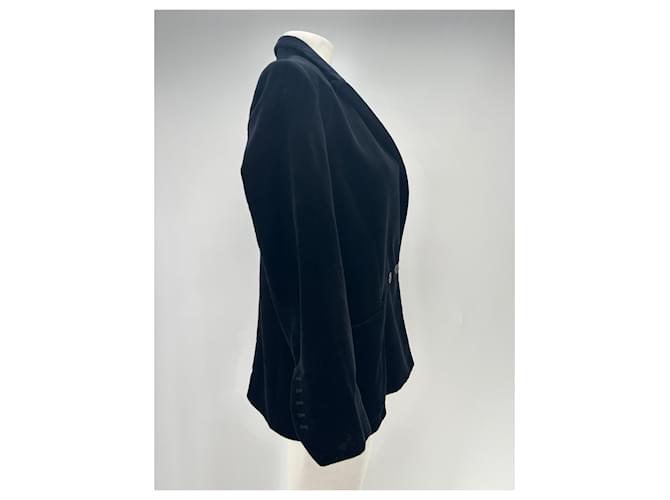 Zadig & Voltaire Schwarzer Samtblazer - Ansicht 3