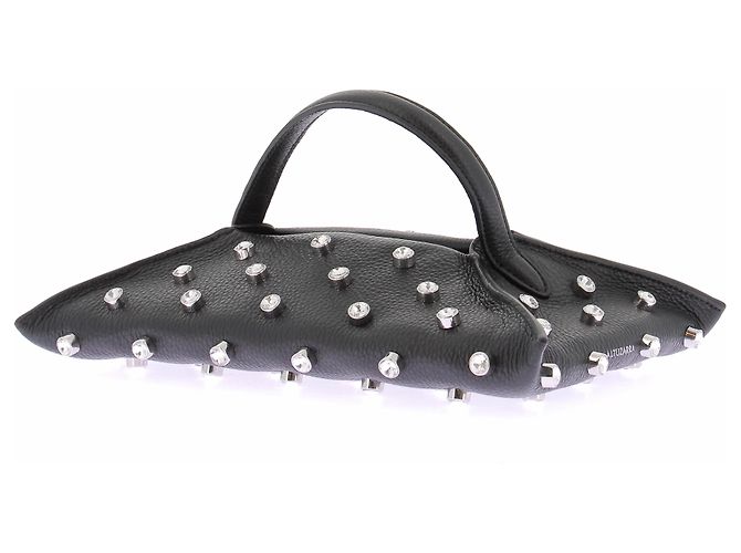 Altuzarra Borsa baguette "Origami" nera Nero - vista 4