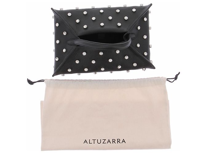 Altuzarra Borsa baguette "Origami" nera Nero - vista 7