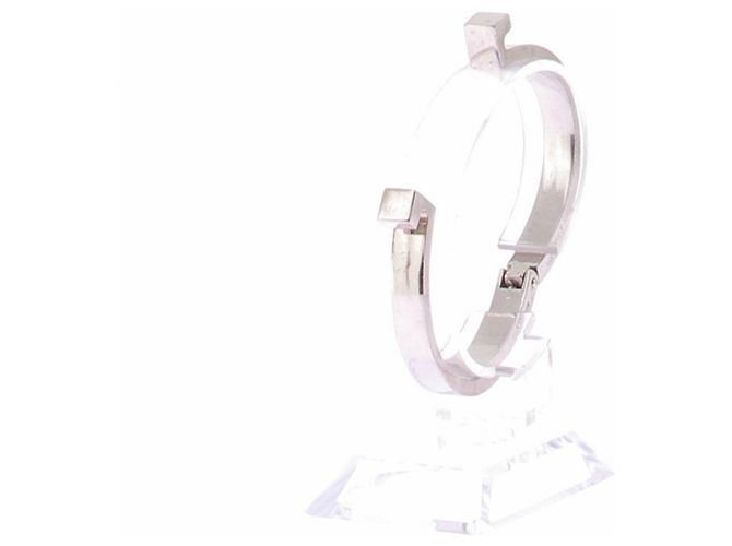 Autre Marque Bracciale rigido argentato Argento - vista 6