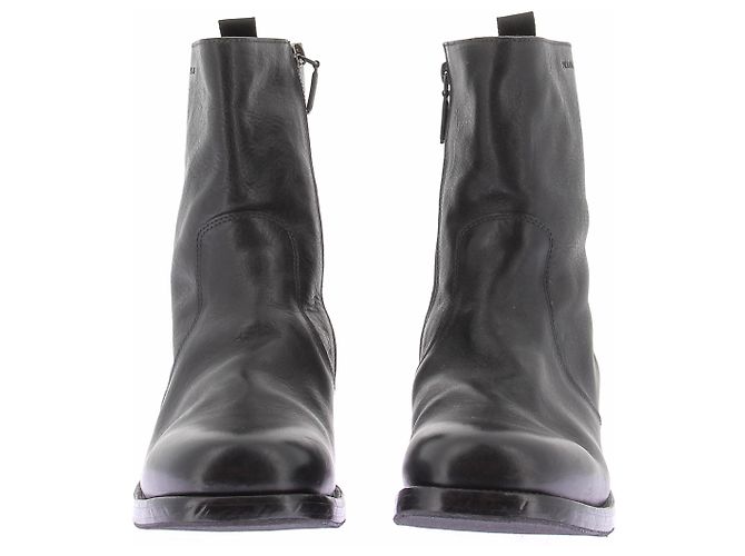 Prada Botines de cuero negro - vista 4