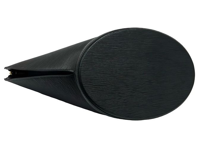 Vintage Saint Jacques Einkaufstasche von Louis Vuitton Schwarz - Ansicht 7