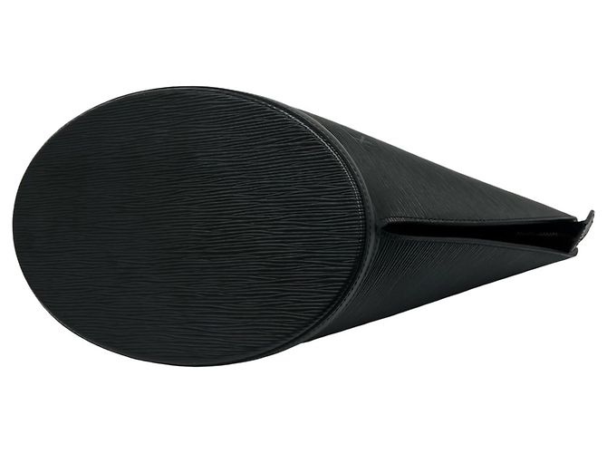 Vintage Saint Jacques Einkaufstasche von Louis Vuitton Schwarz - Ansicht 8