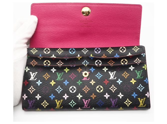 Lange Brieftasche Monogram Multicolor von Louis Vuitton Mehrfarben - Ansicht 11