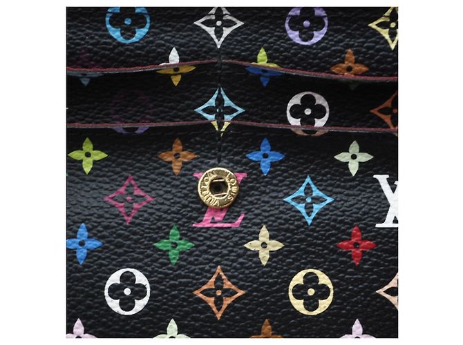 Lange Brieftasche Monogram Multicolor von Louis Vuitton Mehrfarben - Ansicht 12