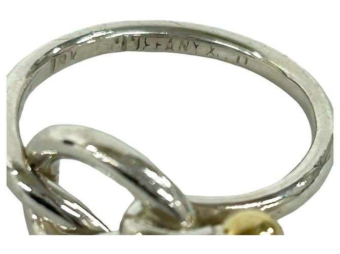 Love Knot Ring von Tiffany & Co. Silber Golden - Ansicht 3