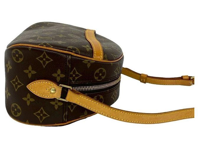 Bolsa de ombro em couro com padrão de logo Monogram Blois da Louis Vuitton Marrom - vista 6