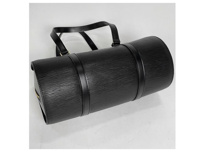 Borsa cilindrica Soufflot Louis Vuitton Nero - vista 2