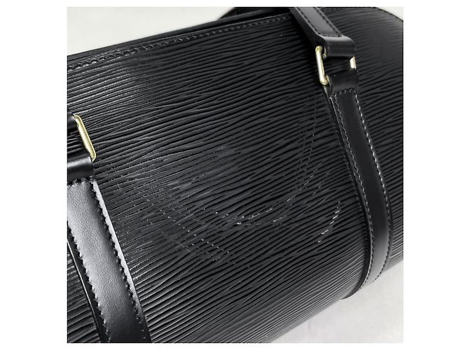 Borsa cilindrica Soufflot Louis Vuitton Nero - vista 4