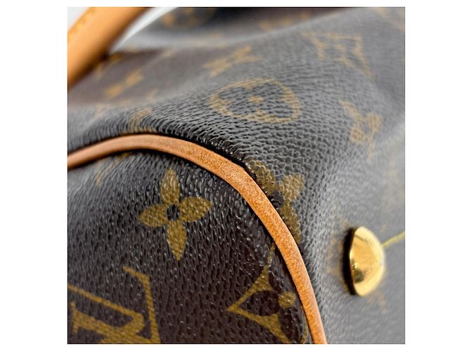 Borsa Tote Tivoli PM di Louis Vuitton Marrone - vista 3