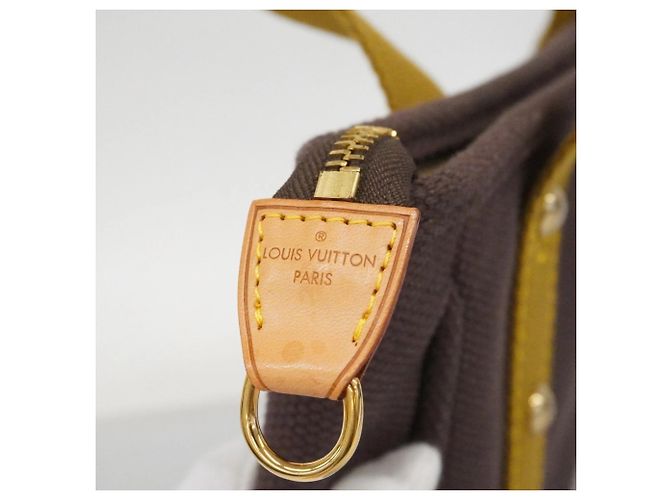 Bolso Louis Vuitton Antigua Cabas PM Castaño - vista 5