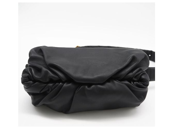 Borsa in nylon nera Bottega Veneta Nero - vista 6