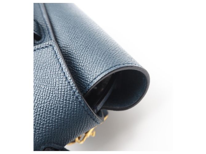 Belt Bag Borsa Nano Belt Céline Verde Scuro Pelle - vista 10